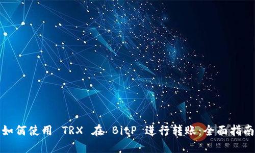 如何使用 TRX 在 BitP 进行转账:全面指南