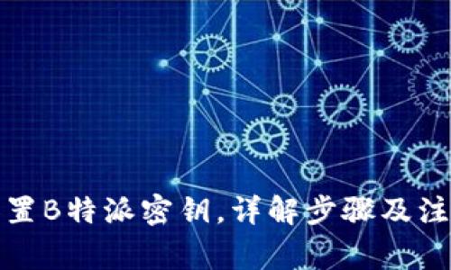 如何设置B特派密钥,详解步骤及注意事项