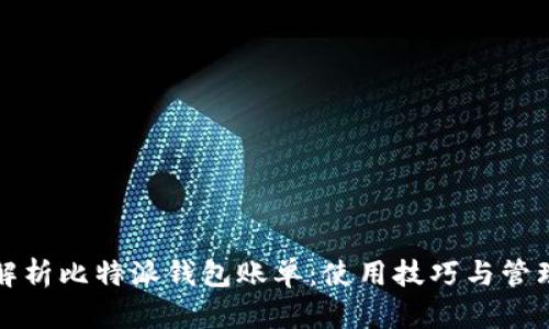 全面解析比特派钱包账单:使用技巧与管理方法