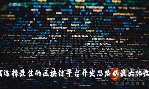 如何选择最佳的区块链平台开发思路以最大化收益?